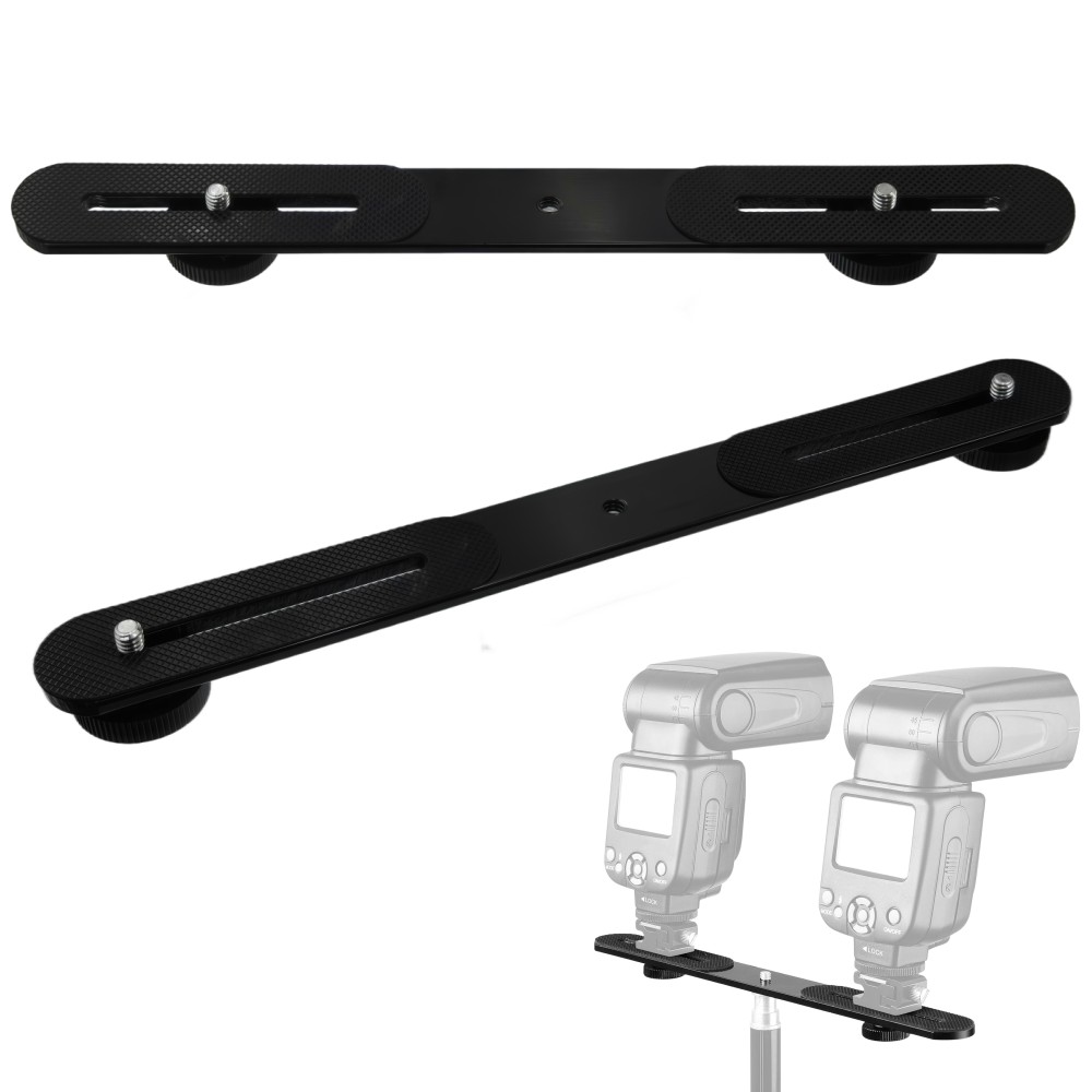 Photography Lighting Spotlight - Supporto per Doppio Flash con Attacco