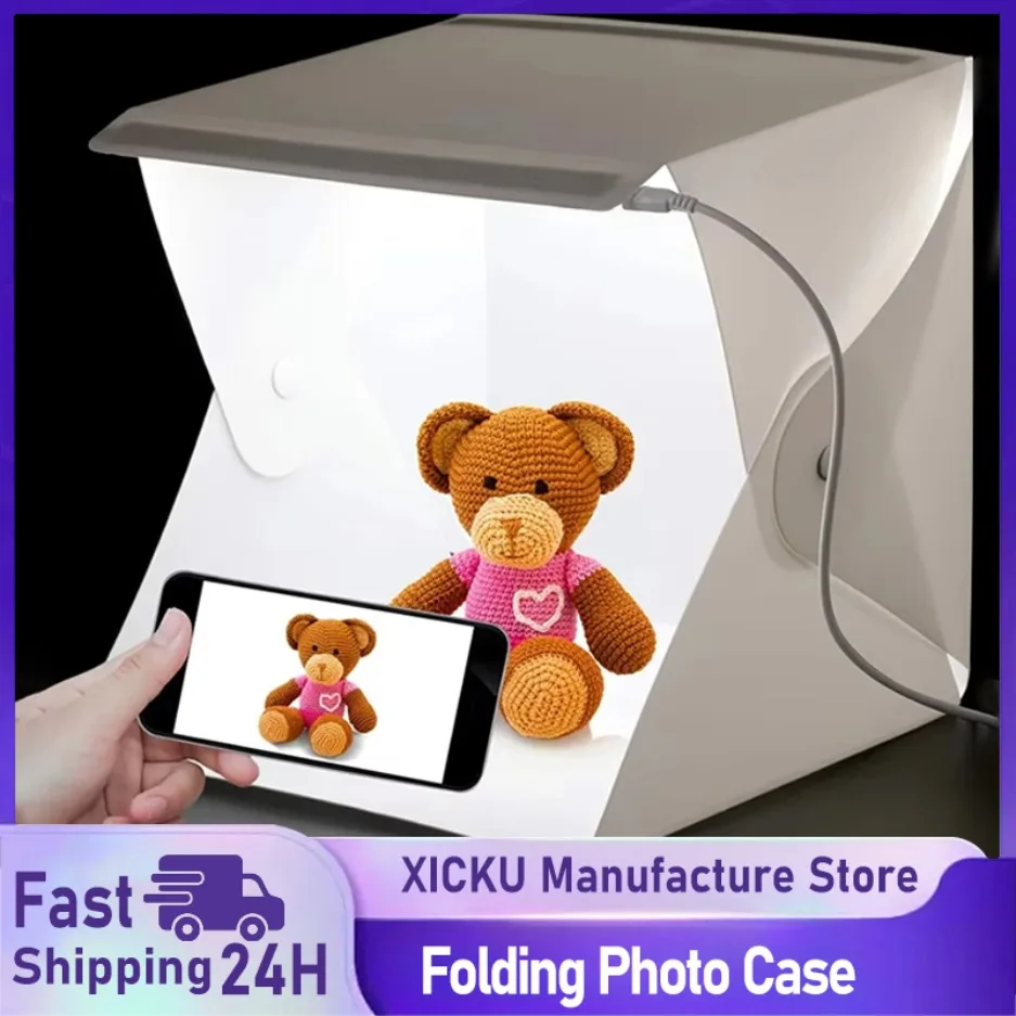 Softbox Portable Strip - Nuovo mini cabina fotografica pieghevole Softbox