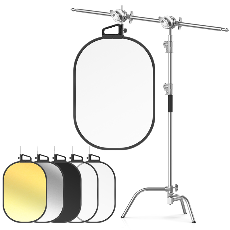 Reflector Disc Silver - Kit supporto per riflettore di luce