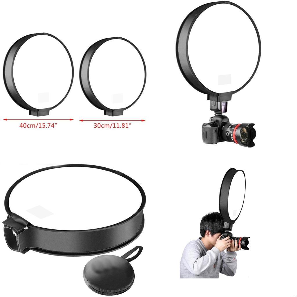 Softbox Portable Strip - 193A 30cm/40cm Softbox universale mini rotondo