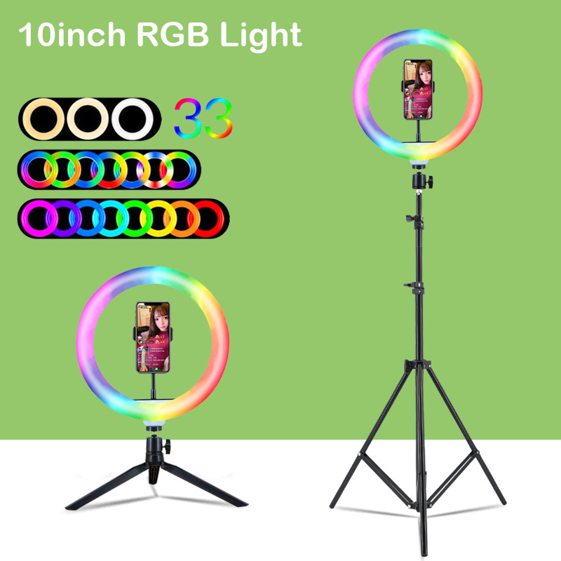 Stand Lighting Photography - Luce ad Anello RGB da 10