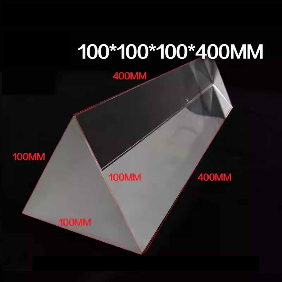Lighting Effect In Photography - Prisma triangolare super grande 100x100x400mm per