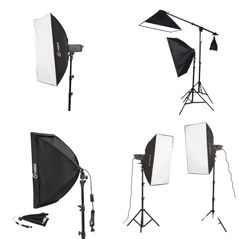 Stand Lighting Photography - Softbox Fotografico Portatile di Alta Qualità