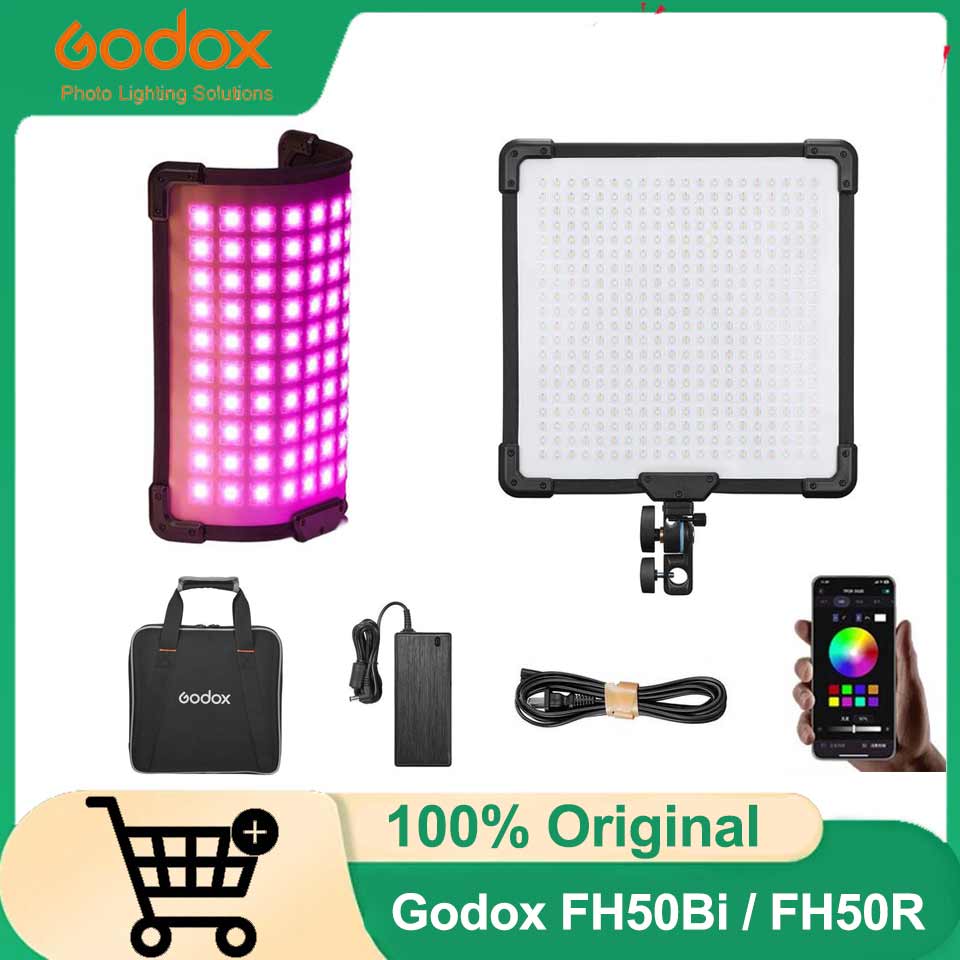 Photography Lighting For Portraits - Godox FH50Bi FH50R Luci LED Flessibili