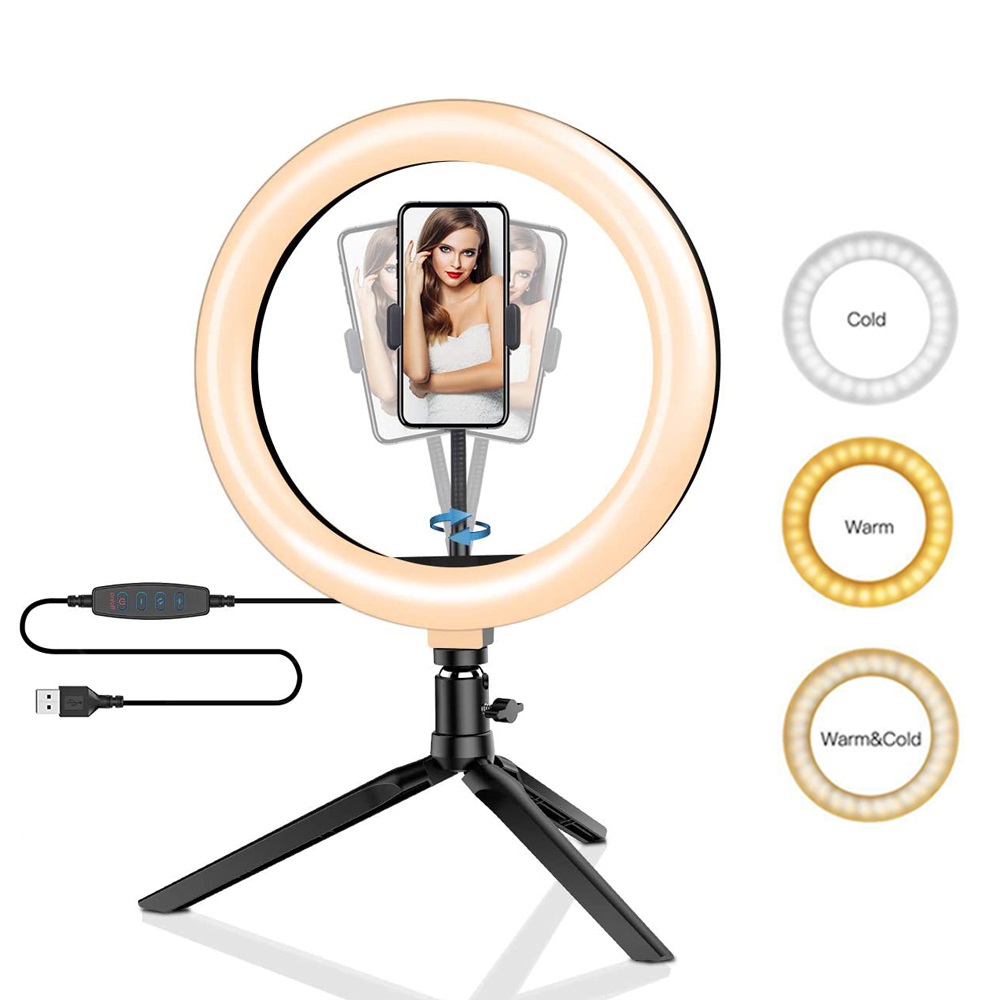 Stand Lighting Photography - 26 centimetri 10 pollici Led Anello