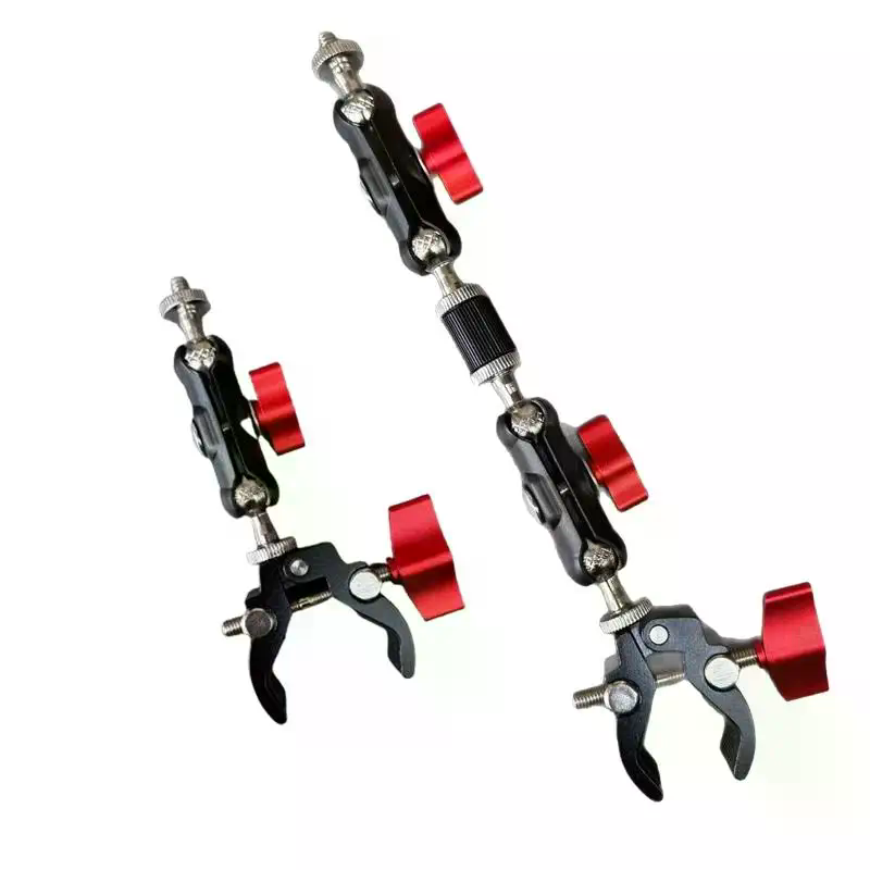 Photography Lighting Position - Super morsetto per fotocamera con doppia