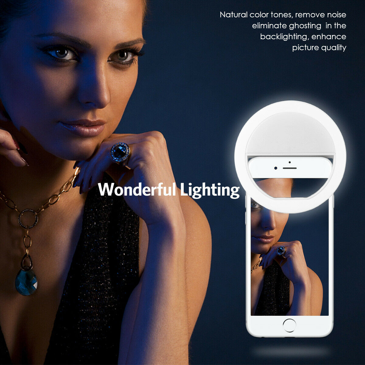 Stand Lighting Photography - Luce ad Anello LED per Selfie