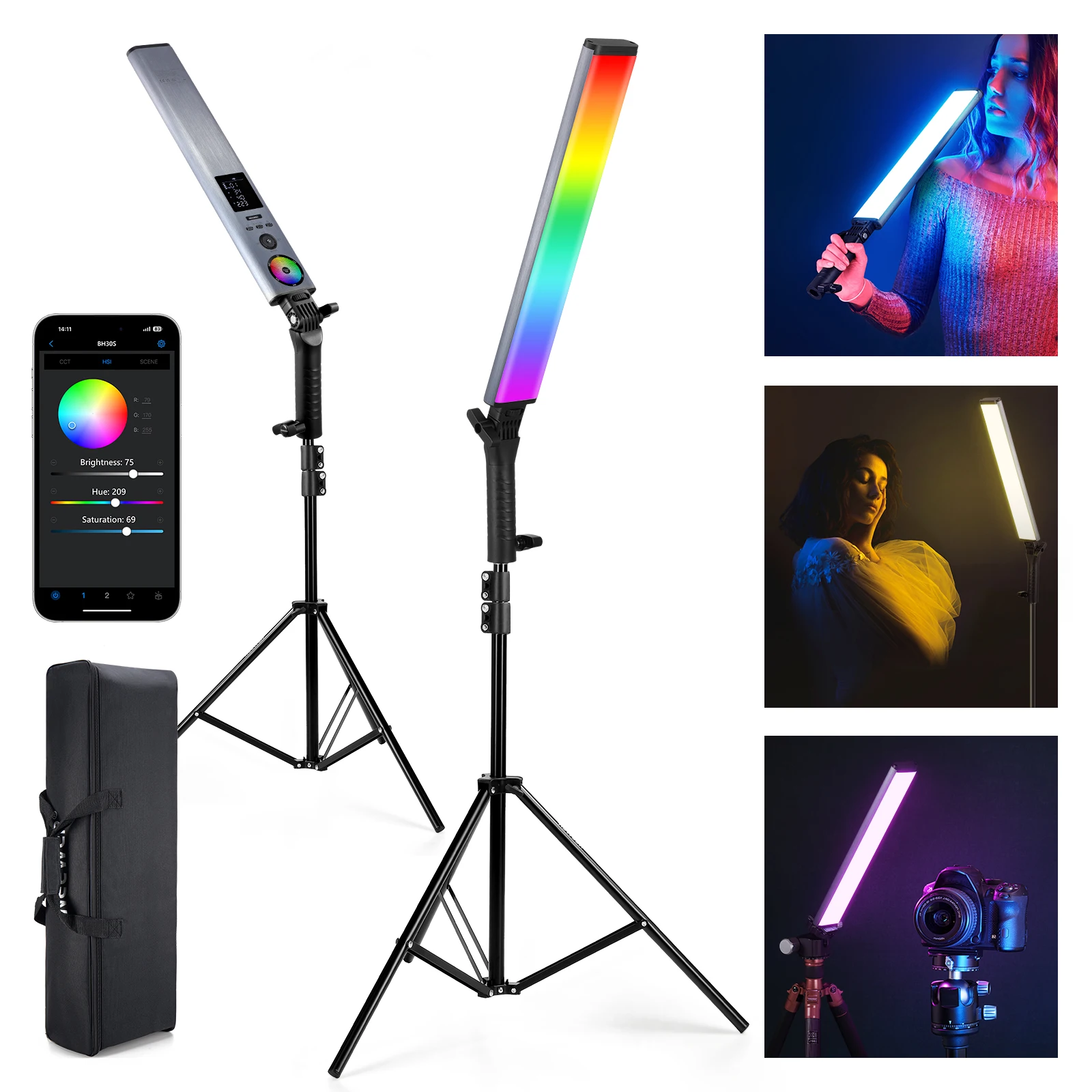 Photography Lighting Kit Neewer - NEEWER Kit di Illuminazione Video LED