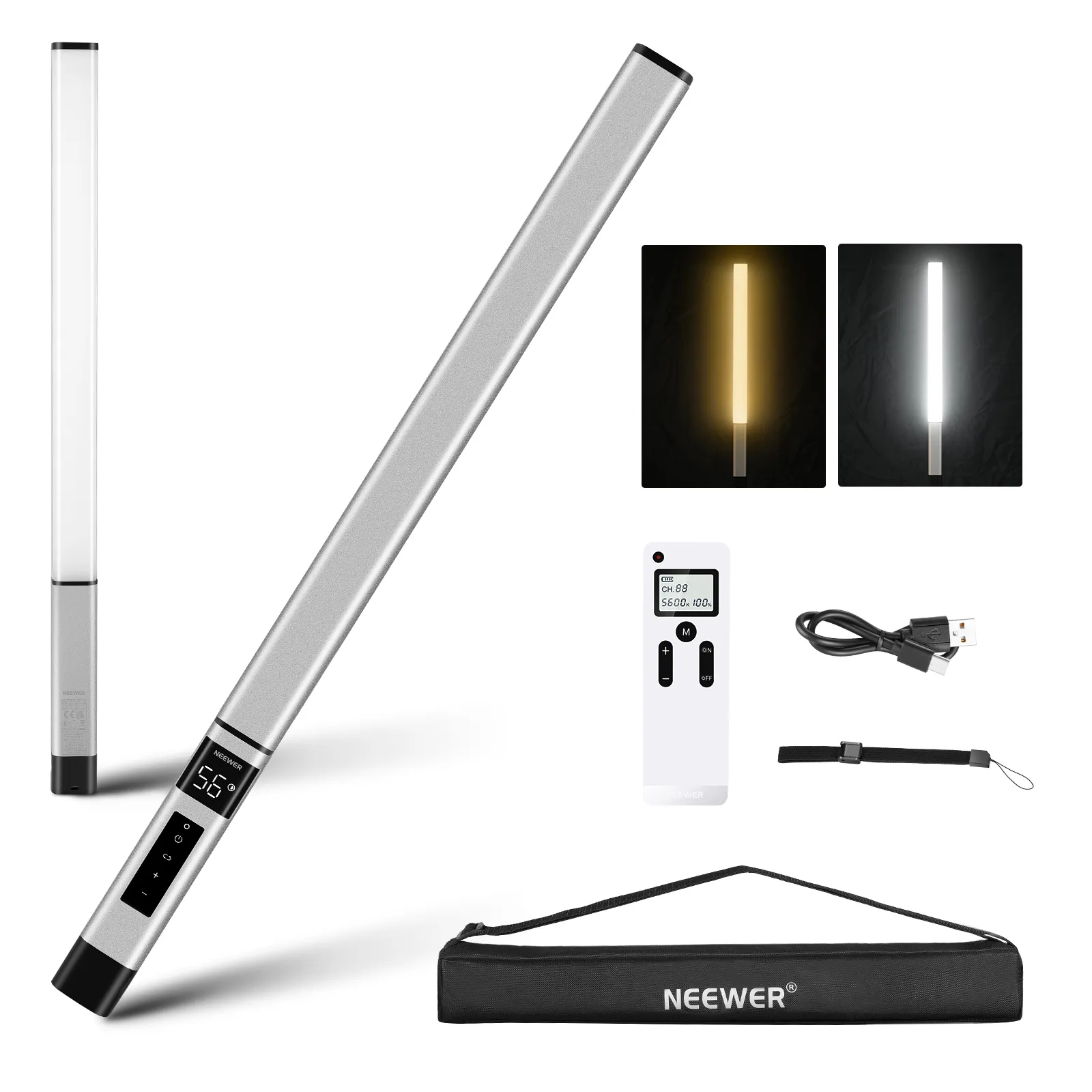 Photography Lighting Kit Neewer - Neewer Light Stick LED Portatile per