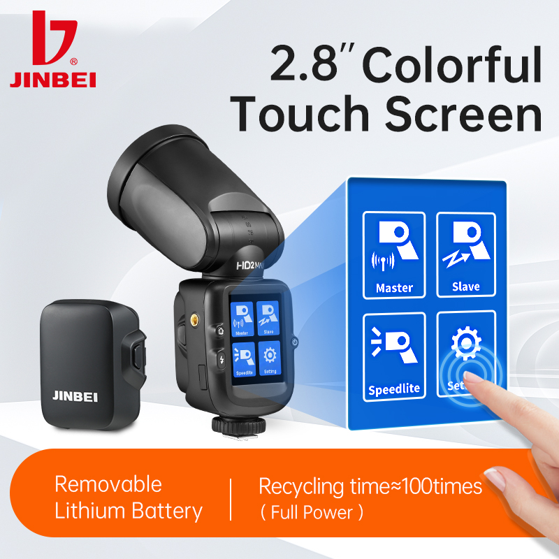 Good Lighting In Photography - Flash per fotocamera JINBEI HD-2 MAX,