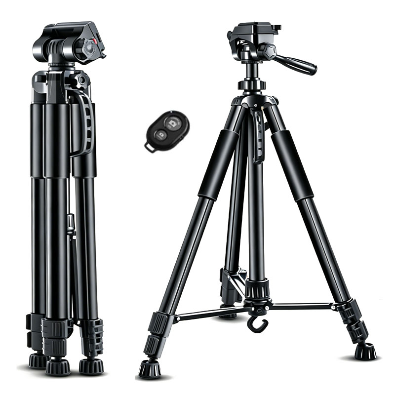 Photography Lighting Position - Treppiede per Fotocamera Smartphone con Bluetooth,