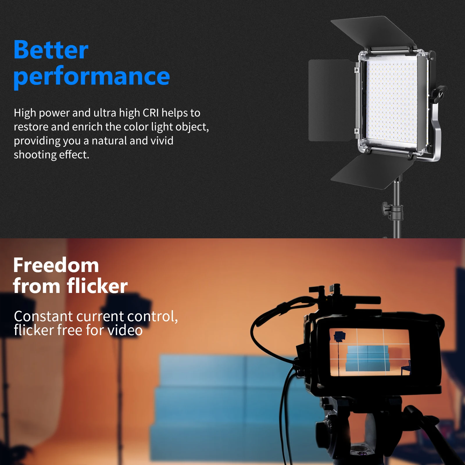 Luce LED RGB Neewer 660 con co - Photography Lighting Kit Neewer recensione e prezzo