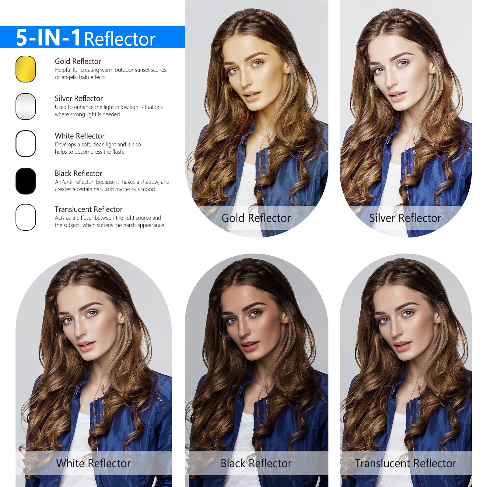 NEEWER Riflettori di luce per  - Reflector Disc Silver recensione e prezzo