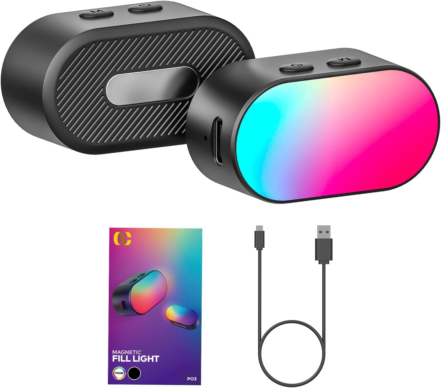 AOCHUAN Mini RGB Luce di riemp - Photography Lighting Spotlight recensione e prezzo