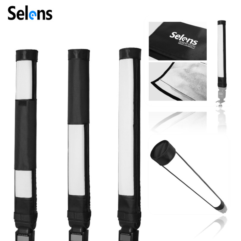 Selens Portable Hot Shoe Flash - Softbox Portable Strip recensione e prezzo