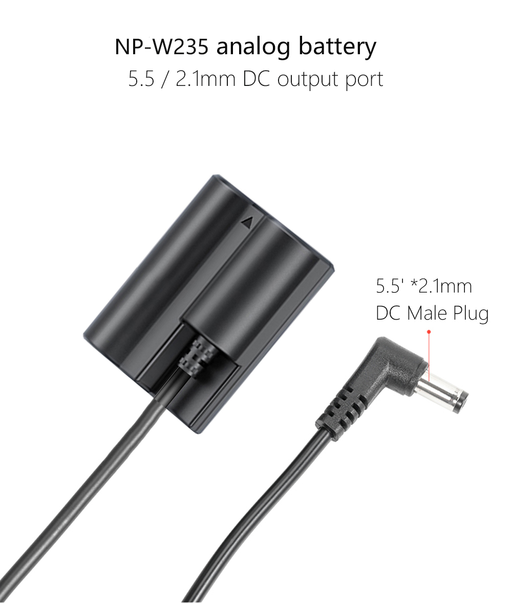 Batteria fittizia NP-W235 NPW2 - Fujifilm Camera X-T5 recensione e prezzo