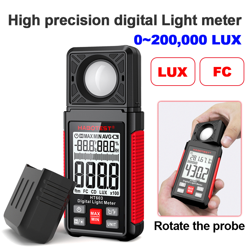 Luxmetro Digitale HT603 0~200. - Photography Lighting Portable recensione e prezzo