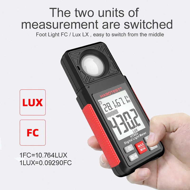 Luxmetro Digitale HT603 0~200. - Photography Lighting Portable recensione e prezzo