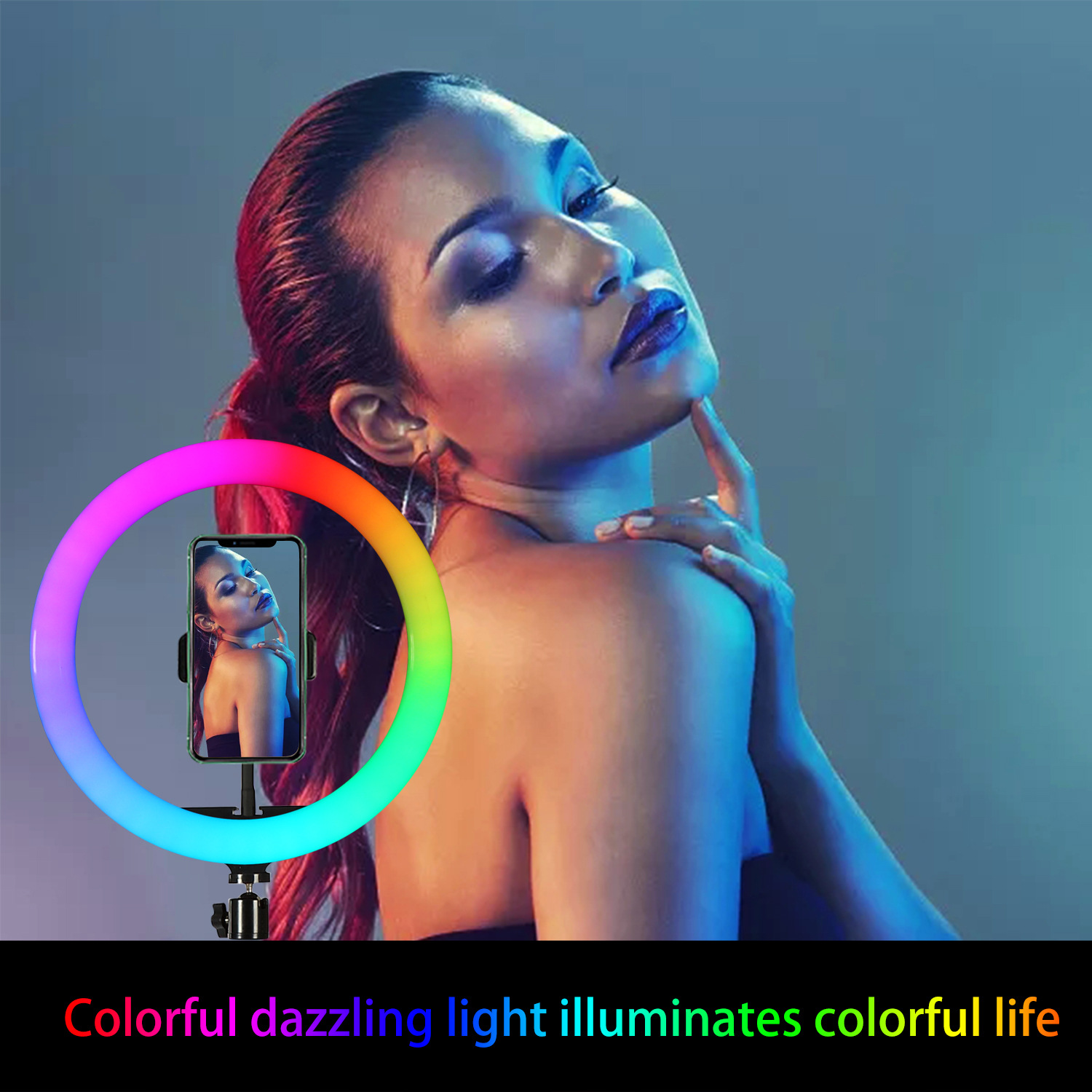 Luce ad Anello RGB da 10 Polli - Stand Lighting Photography recensione e prezzo