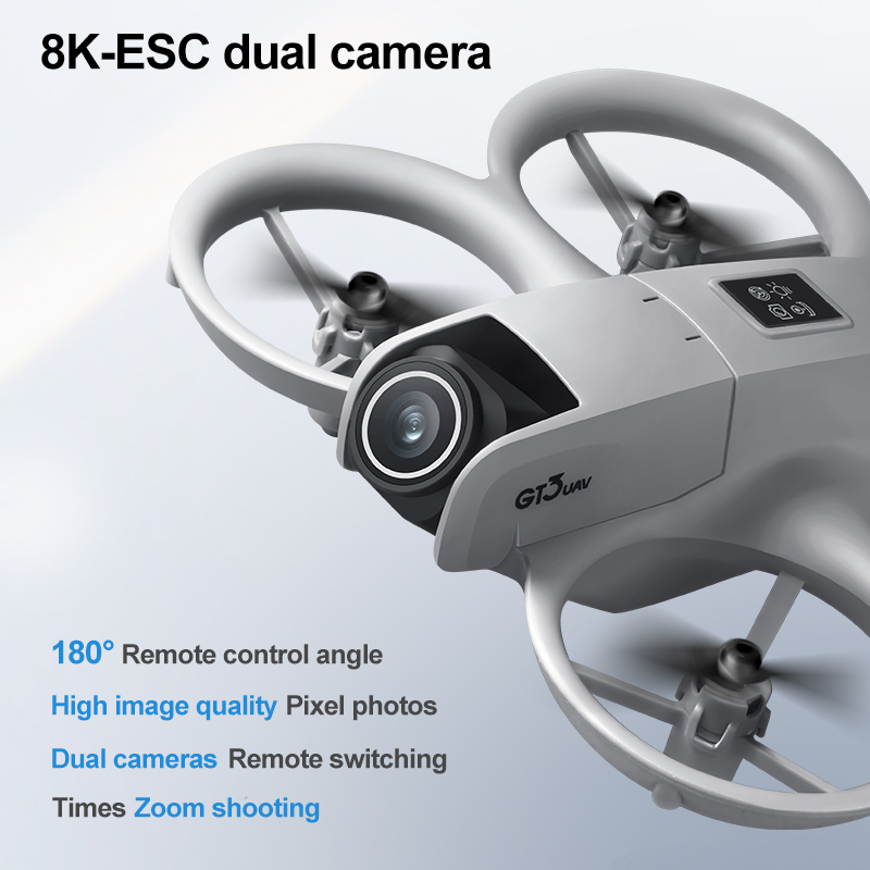 NUOVO GT3 Mini Drone pieghevol - Photography Lighting Position recensione e prezzo