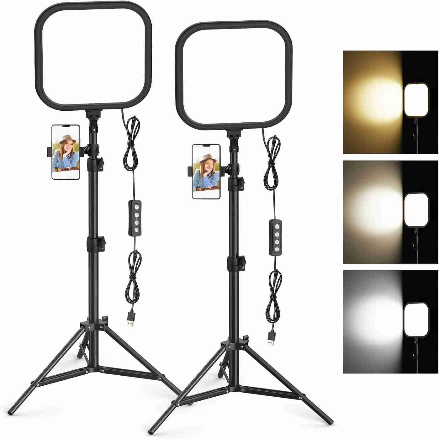 Kit di 2 Luci LED per Video 15 - Altson Photography Video Lighting Kit recensione e prezzo