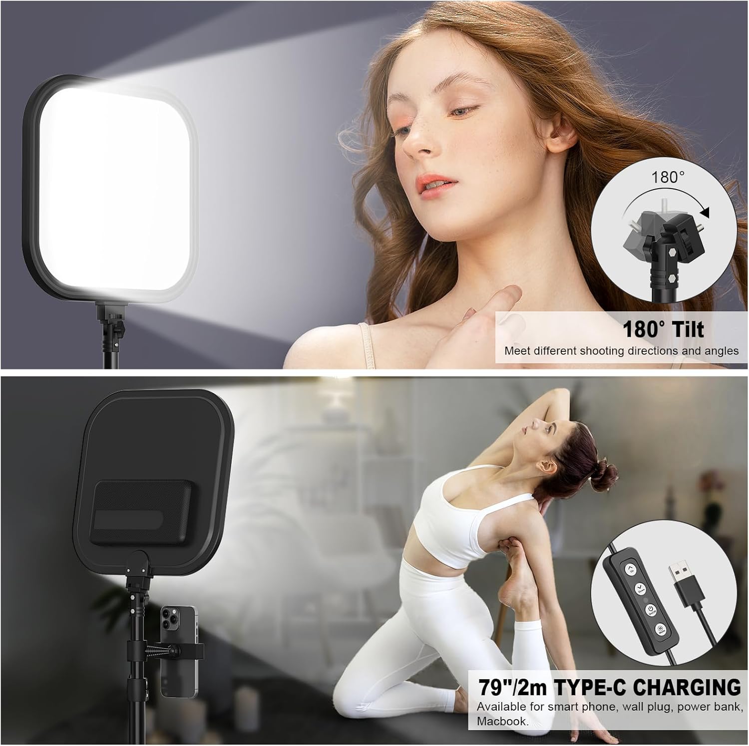 Kit di 2 Luci LED per Video 15 - Altson Photography Video Lighting Kit recensione e prezzo