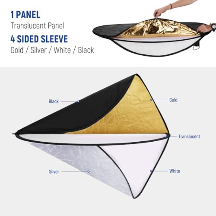 Riflettore Diffusore Luminoso  - Reflector Disc Silver recensione e prezzo