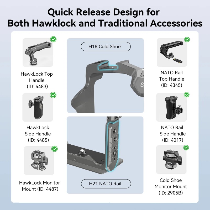 SmallRig 4481 HawkLock Gabbia  - Sony Camera A7 Iv recensione e prezzo