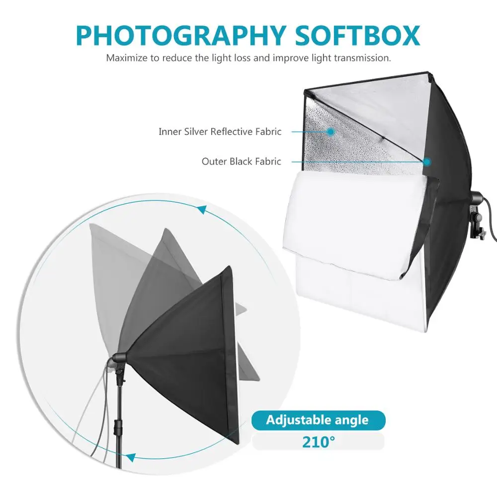 Kit di illuminazione softbox p - Photography Lighting Kit Neewer recensione e prezzo