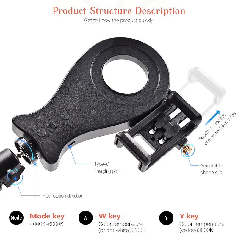 JUMTOP Luce di riempimento ora - Photography Lighting Portable recensione e prezzo