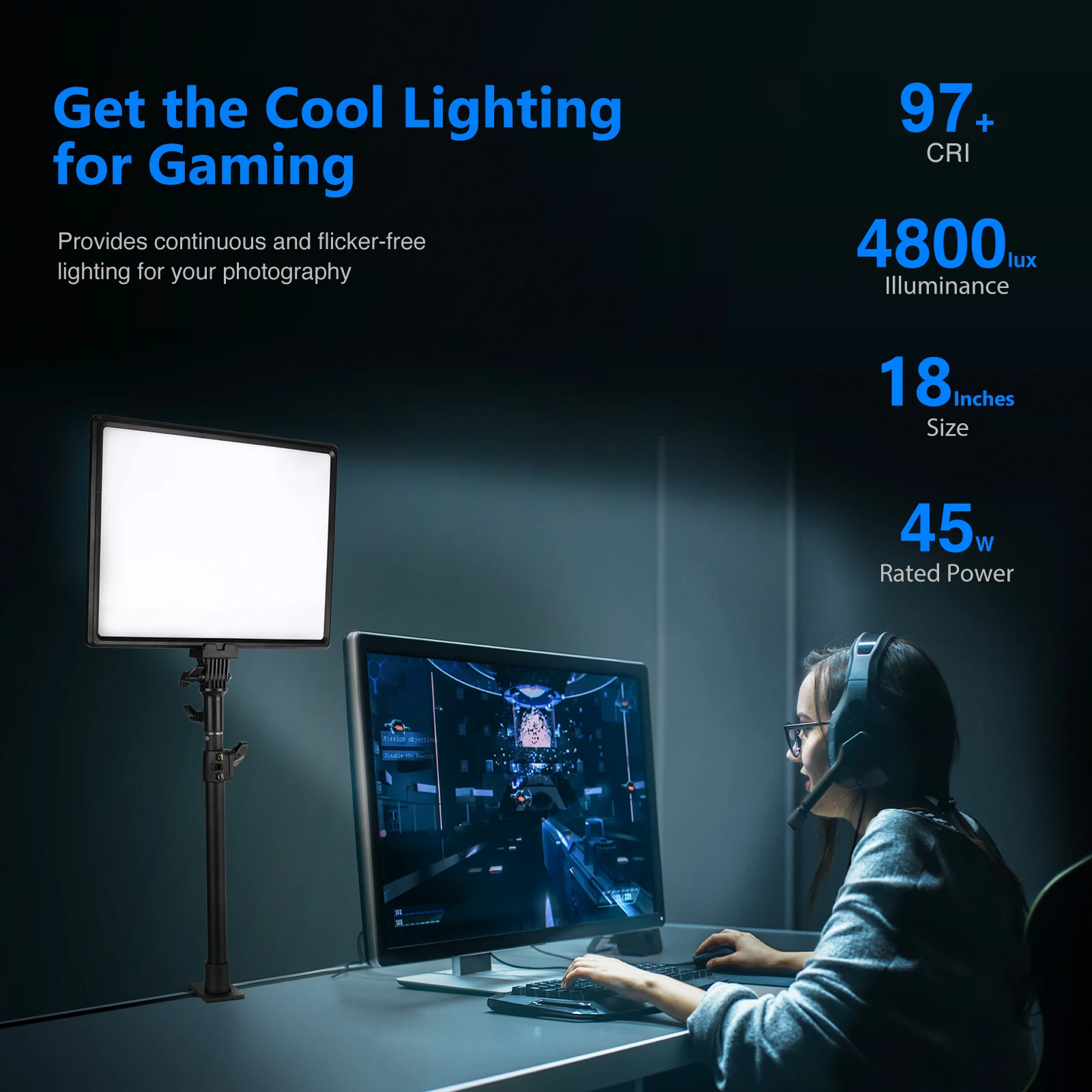 Luce LED da tavolo Neewer con  - Photography Lighting Kit Neewer recensione e prezzo